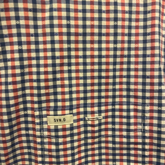 7 Diamonds Short Sleeve Button Up - Picture 4 of 5
